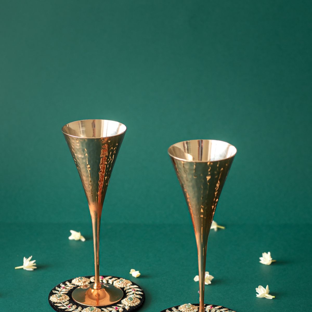 Set of 2 'Naaz Martini Goblets