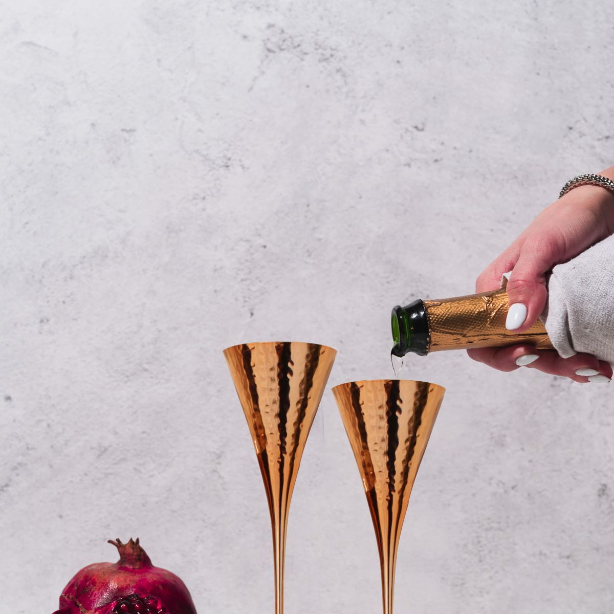 Set of 2 'Naaz Martini Goblets